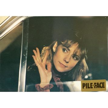 PILE OU FACE French Lobby Card- 9x12 in. - 1980 - Robert Enrico, Philippe Noiret
