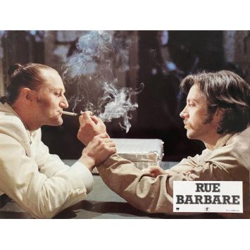 BARBAROUS STREET French Lobby Card- 9x12 in. - 1984 - Gilles Béhat, Bernard Giraudeau