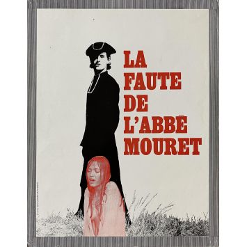 LA FAUTE DE L'ABBE MOURET Synopsis- 24x30 cm. - 1970 - Francis Huster, Georges Franju