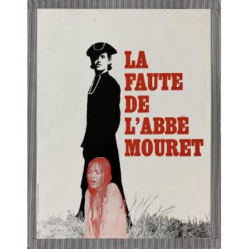 THE DEMISE OF FATHER MOURET French Herald/Trade Ad- 10x12 in. - 1970 - Georges Franju, Francis Huster