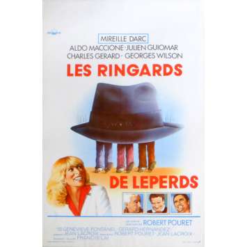 THE SMALL TIMERS Belgian Movie Poster 14x21 - 1978 - Robert Pouret, Mireile Darc