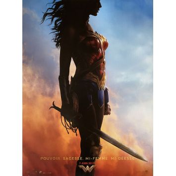 WONDER WOMAN Affiche de film- 40x60 cm. - 2017 - Gal Gadot, Patty Jenkins