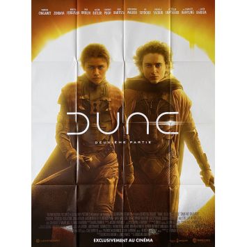 DUNE PART II U.S Movie Poster- 47x63 in. - 2024 - Denis Villeneuve, Timothée Chalamet