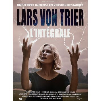 LARS VON TRIER L'INTEGRALE U.S Movie Poster- 15x21 in. - 2022 - Lars Von Trier, Kirsten Dunst