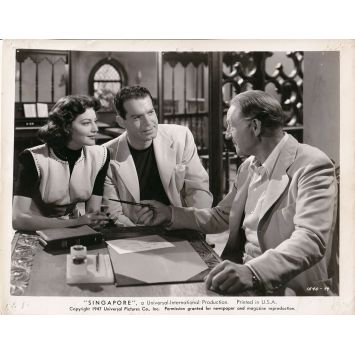 SINGAPOUR Photo de film 1540-99 - 20x25 cm. - 1947 - Ava Gardner, John Brahm