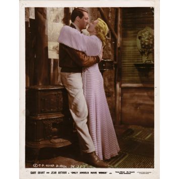 SEULS LES ANGES ONT DES AILES Photo de presse 36-287 - 20x25 cm. - 1939 - Cary Grant, Howard Hawks