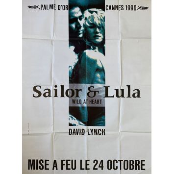WILD AT HEART French Movie Poster Advance. - 47x63 in. - 1990 - David Lynch, Nicolas Cage
