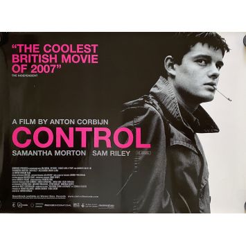 CONTROL Affiche de film- 76x102 cm. - 2007 - Joy Division, Anton Corbijn