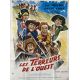 BADMEN OF THE WEST French Movie Poster- 47x63 in. - 1964 - Gerry Bruno, Dino Cassio