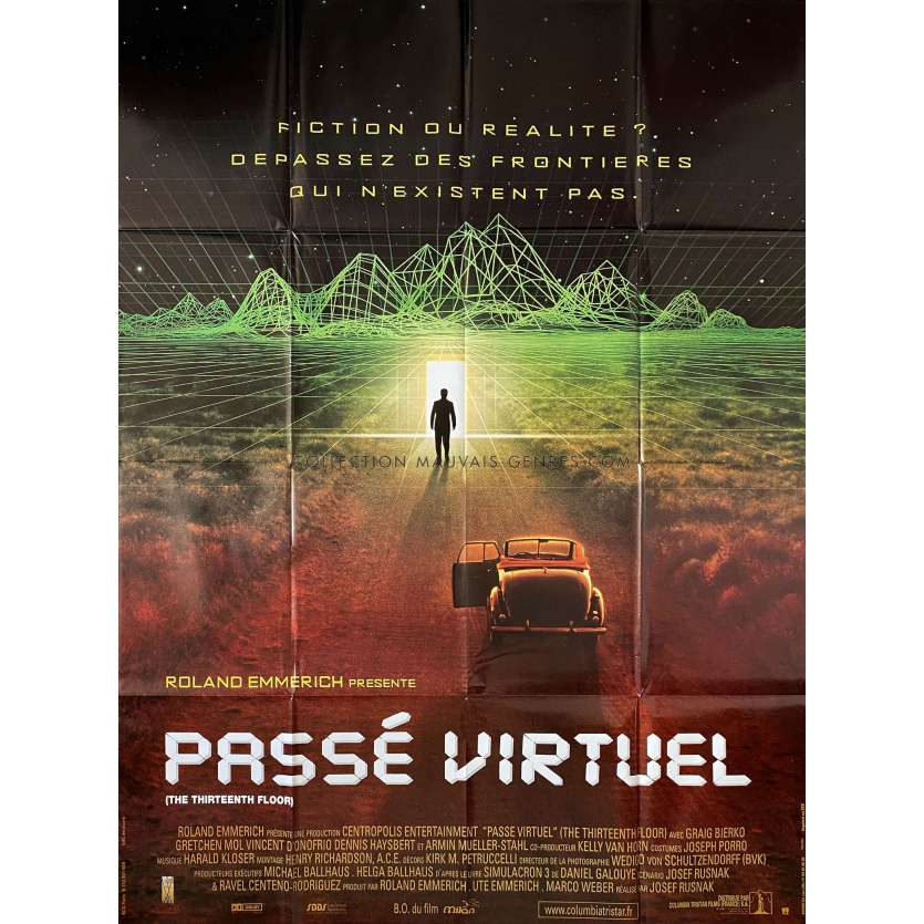 PASSE VIRTUEL Affiche de cinéma- 120x160 cm. - 1999 - Craig Bierko, Josef Rusnak
