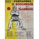 LE BOULANGER DE VALORGUE Affiche de cinéma- 120x160 cm. - 1953 - Fernandel, Henri Verneuil