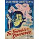 SCARED STIFF French Movie Poster- 47x63 in. - 1953 - George Marshall, Dean Martin