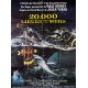 20000 LIEUES SOUS LES MERS Affiche de cinéma- 120x160 cm. - 1963/R1980 - Kirk Douglas, Richard Fleisher
