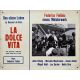 LA DOLCE VITA Swiss Lobby Card N08 - 14x18 in. - 1960 - Federico Fellini, Mastroianni