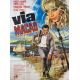 VIA MACAU French Movie Poster- 47x63 in. - 1966 - Jean Leduc, Anna Gaël