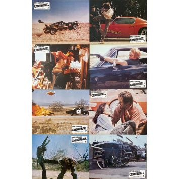 L'EQUIPEE DU CANNONBALL Photos de film x8 - jeu B. - 22x28 cm. - 1981 - Burt Reynolds, Hal Needham