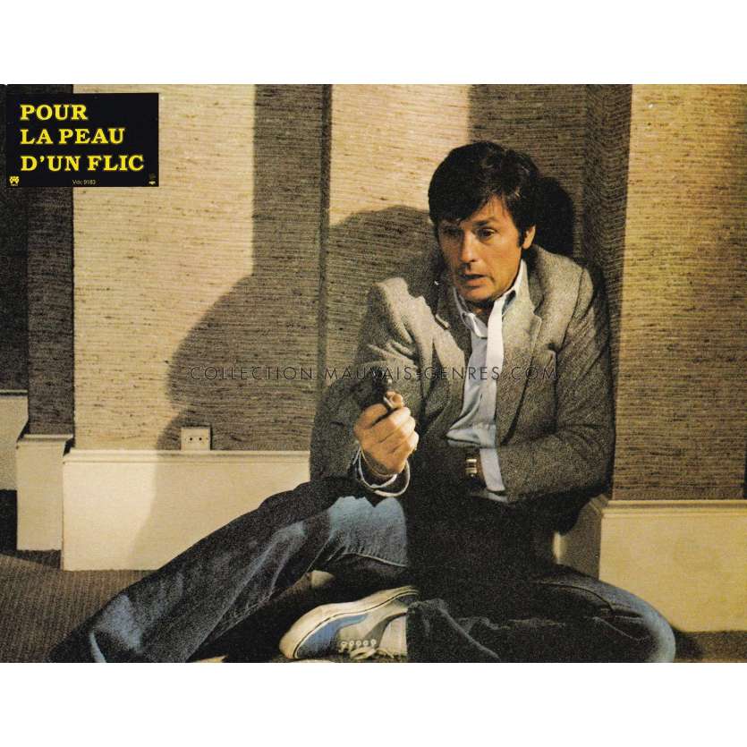 POUR LA PEAU D'UN FLIC Photo de film N01 - 22x28 cm. - 1981 - Alain Delon, Alain Delon