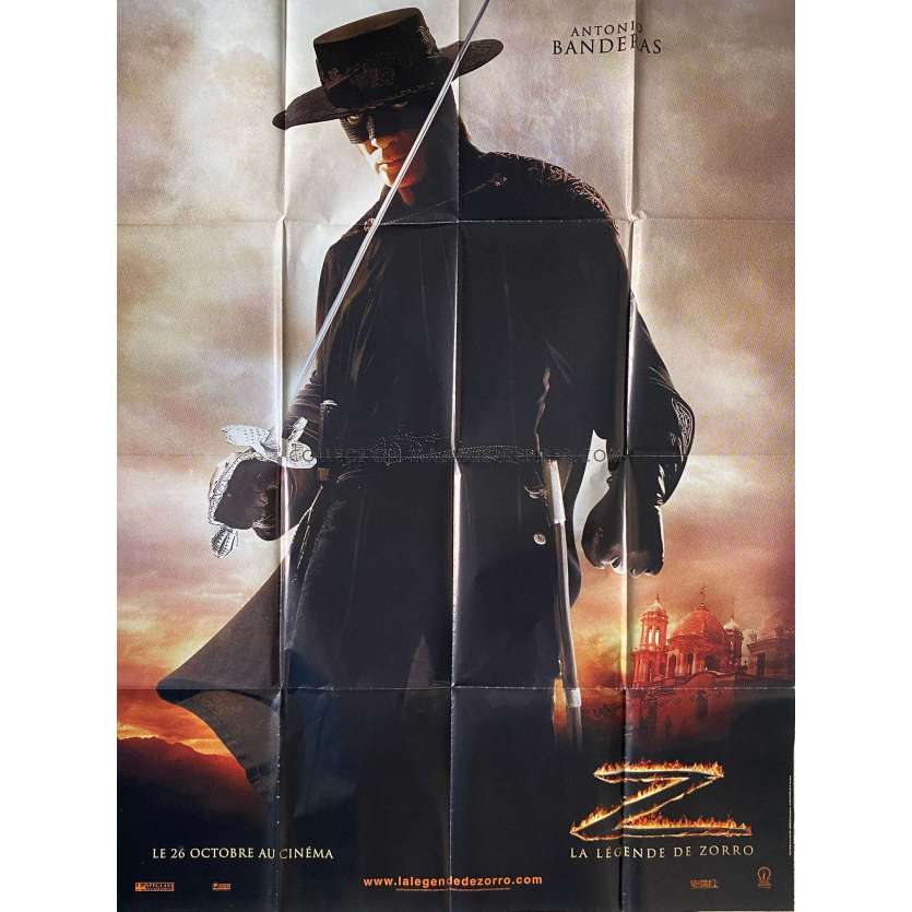 THE LEGEND OF ZORRO French Movie Poster- 47x63 in. - 2005 - Martin Campbell, Antonio Banderas