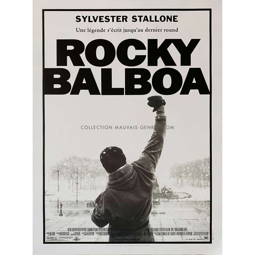 ROCKY BALBOA French Movie Poster- 15x21 in. - 2006 - Sylvester Stallone, Sylvester Stallone