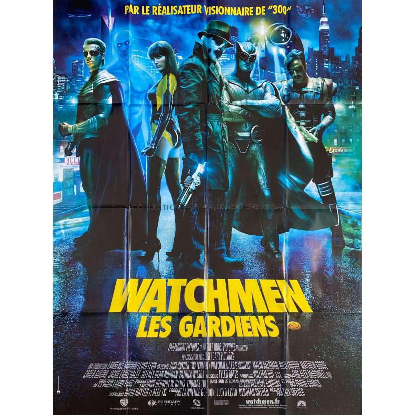 WATCHMEN French Movie Poster- 47x63 in. - 2009 - Zack Snyder, Patrick Wilson