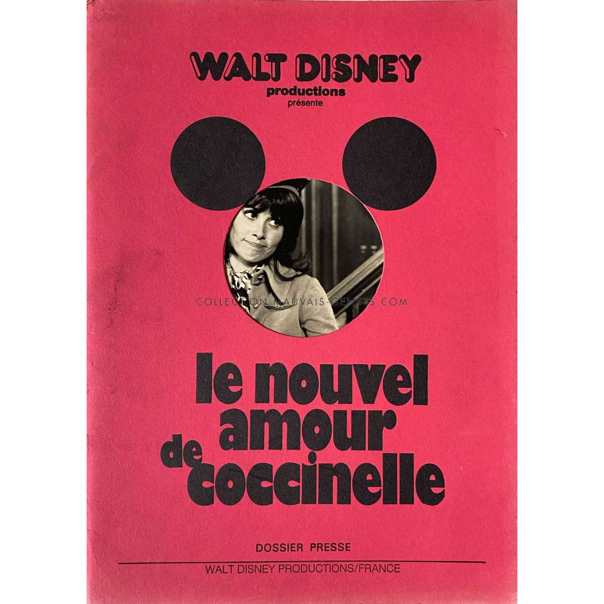 HERBIE RIDES AGAIN Pressbook (9x12 in. - 1974 - France) 12p, with 2 ...