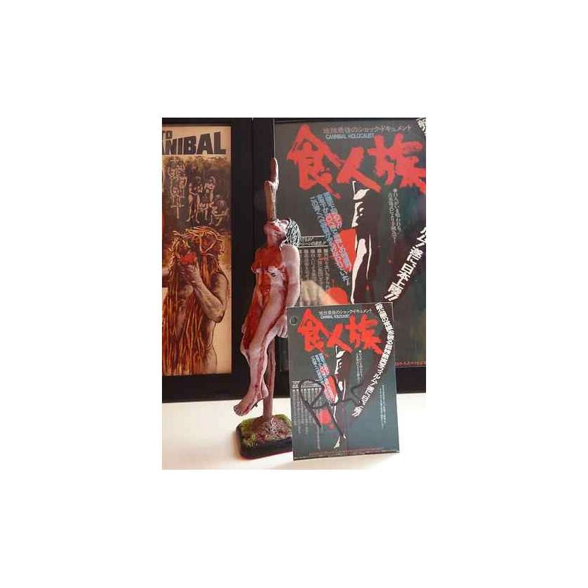 CANNIBAL HOLOCAUST Statuette signée par Deodato