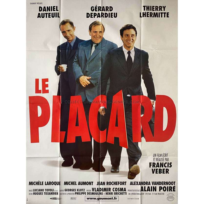THE CLOSET French Movie Poster- 47x63 in. - 2001 - Francis Weber, Daniel Auteuil