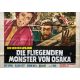 RODAN Italian Movie Poster In two panels. - 55x70 in. - 1956/R1968 - Ishirô Honda, Kenji Sahara