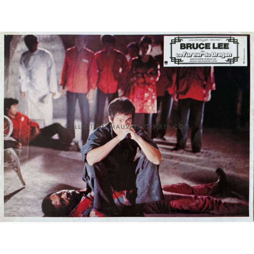 LA FUREUR DU DRAGON Photo de film N02 - 24x30 cm. - 1974 - Bruce Lee