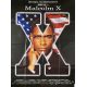 MALCOLM X Affiche de film- 120x160 cm. - 1992 - Spike Lee, Denzel Washington
