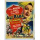 ALI BABA ET LES 40 VOLEURS Affiche de cinéma- 35x55 cm. - 1943 - Arthur Lubin, Maria Montez