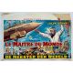 MASTER OF THE WORLD Belgian Movie Poster- 14x21 in. - 1961 - William Witney, Vincent Price