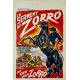 LE SERMENT DE ZORRO Affiche de cinéma- 35x55 cm. - 1964 - Ricardo Blasco, Tony Russel