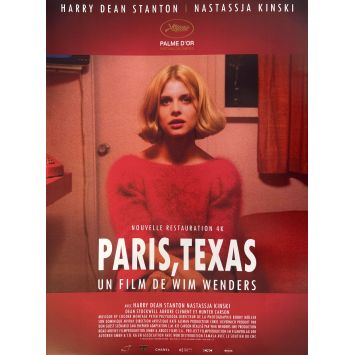 PARIS TEXAS French Movie Poster - 15x21 in. - 1984/R2024 - Wim Wenders, Nastassja Kinski