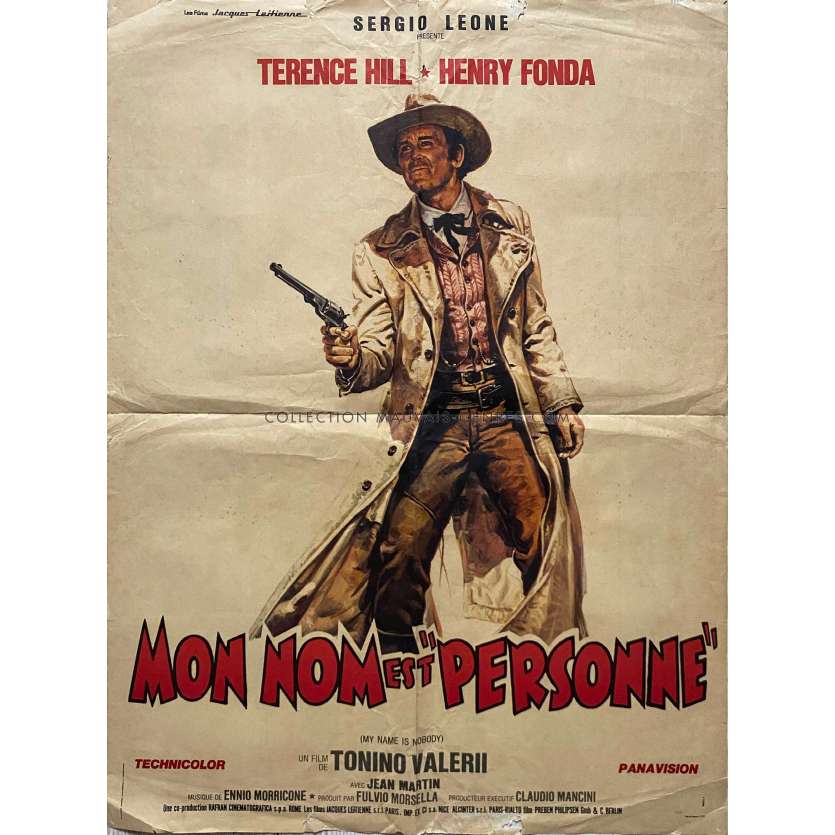 MON NOM EST PERSONNE Affiche de film- 60x80 cm. - 1973 - Tonino Valerii, Henry Fonda