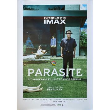 PARASITE Affiche de film Imax - DS - 69x102 cm. - 2019/R2024 - Bong Joon Ho, Song Kang-ho