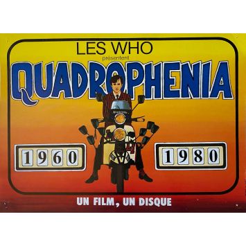 QUADROPHENIA Affiche de film Mod. Lambretta - 30x40 cm. - 1980 - Frank Roddam, The Who