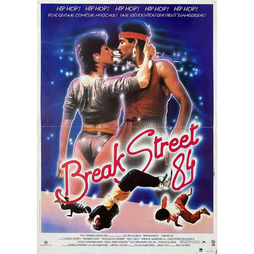 BREAK STREET 84 Affiche de film- 40x54 cm. - 1984 - Joel Silberg, Lucinda Dickey