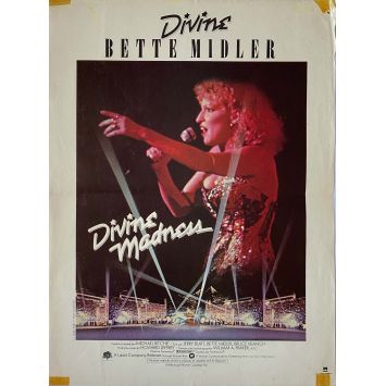 DIVINE MADNESS French Movie Poster- 15x21 in. - 1980 - Michael Ritchie, Bette Davis