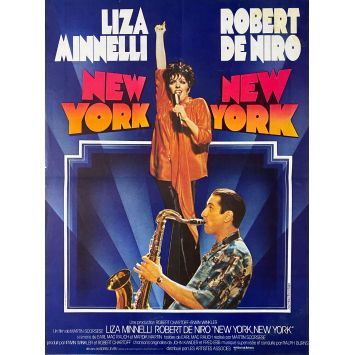 NEW YORK NEW YORK French Movie Poster- 15x21 in. - 1977 - Martin Scorsese, Robert de Niro