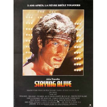 STAYING ALIVE Affiche de film- 40x54 cm. - 1983 - Sylvester Stallone, John Travolta