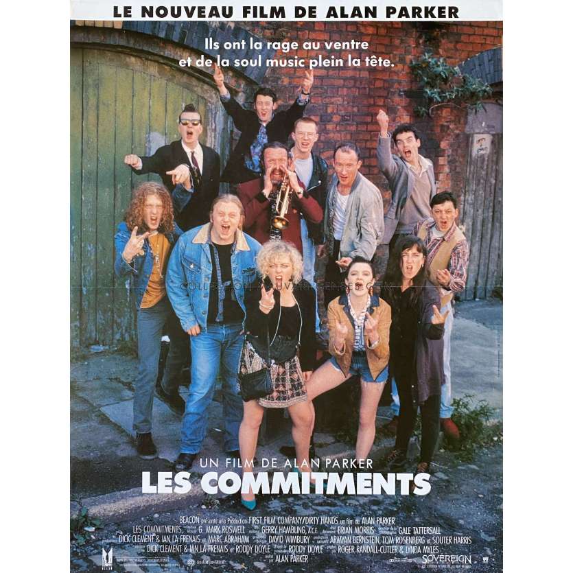 THE COMMITMENTS Affiche de film- 40x54 cm. - 1991 - Alan Parker, Robert Arkins