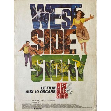 WEST SIDE STORY French Movie Poster- 15x21 in. - 1961/R1970 - Robert Wise, Natalie Wood