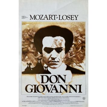 DON GIOVANNI Belgian Movie Poster- 14x21 in. - 1979 - Joseph Losey, Ruggero Raimondi
