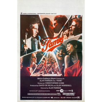 FAME Belgian Movie Poster- 14x21 in. - 1982 - Alan Parker, Irene Cara