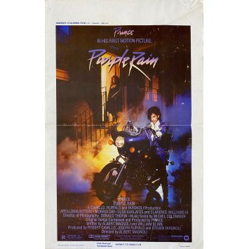 PURPLE RAIN Affiche de film- 35x55 cm. - 1984 - Albert Magnoli, Prince