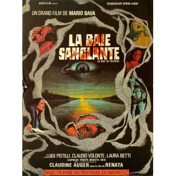 LA BAIE SANGLANTE Affiche de film- 40x54 cm. - 1971 - Mario Bava, Claudine Auger