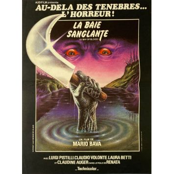 LA BAIE SANGLANTE Affiche de film- 40x54 cm. - 1971/R1981 - Mario Bava, Claudine Auger