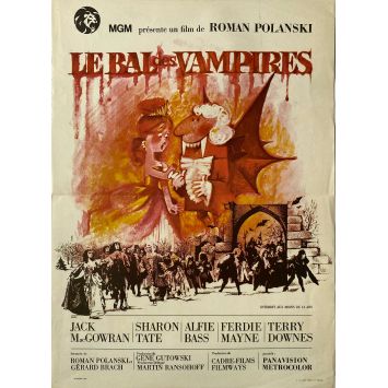 LE BAL DES VAMPIRES Affiche de film- 40x54 cm. - 1967 - Roman Polanski, Sharon Tate