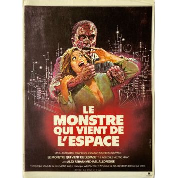THE INCREDIBLE MELTING MAN French Movie Poster- 15x21 in. - 1977 - William Sachs, Alex Rebar